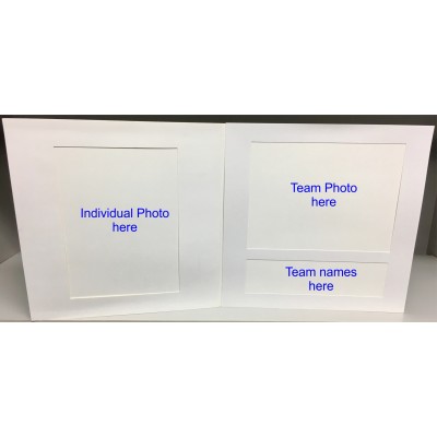 Sports Team Photo Folders